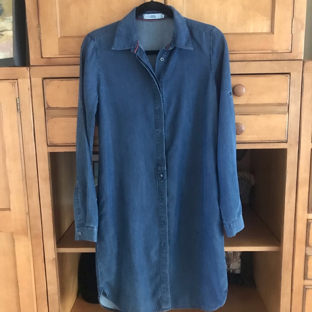 Denim dress